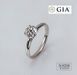 ПЛАТИНА Кольцо с бриллиантом 1,05 карат E/IF GIA
