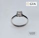ПЛАТИНА Кольцо с бриллиантом 1,05 карат E/IF GIA