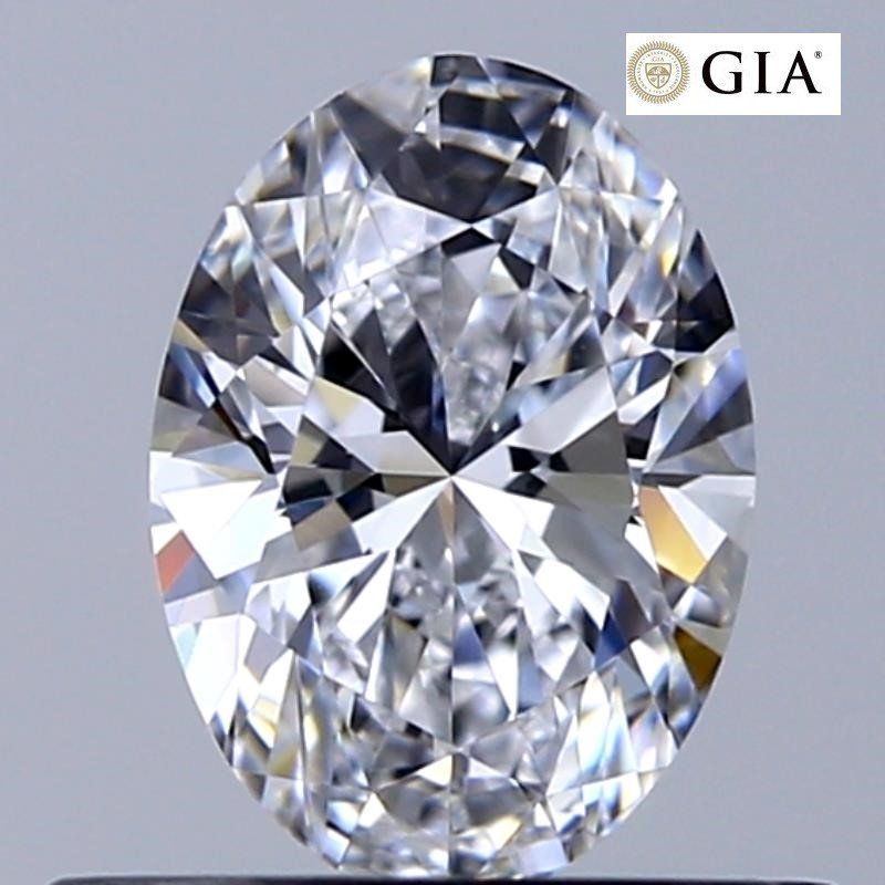 Діамант 0,5 карат овал D/VS2 сертифікат GIA