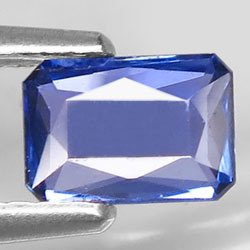 Сапфир синий 0,73 карат октагон 6,5х4,6 мм