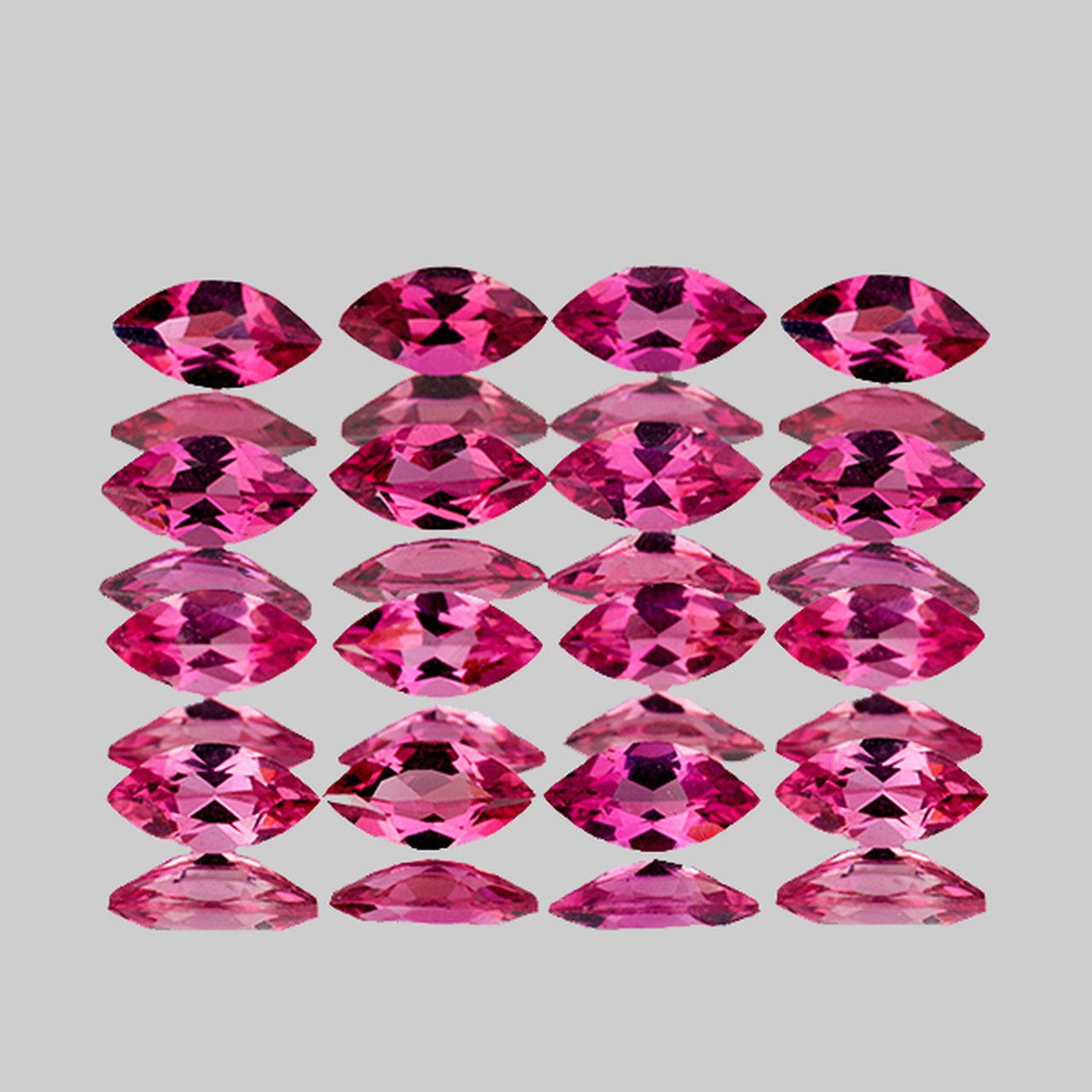 Турмалин розовый маркиз 4х2 мм цена за шт