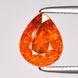 Гранат Спесартит Fanta Orange 1,7 карат груша 8х6 мм