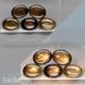 Зоряний сапфір Golden Black овал 8х6 мм 1,4 карата