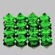 Гранат Цаворит Изумрудно-зеленый круг 2,5 мм цена за шт
