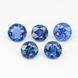 Сапфір синій круг 2,85 мм VS ціна за шт