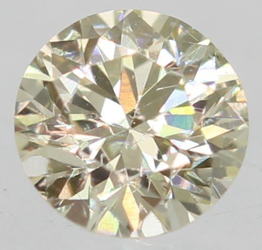 Діамант 0,06 карат круг 2,4 мм Light Yellow