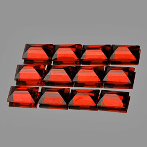 Гранат червоний багет 5х3 мм ціна за шт