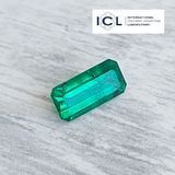 Изумруд Сертификат ICL 1,22 карата октагон 9х4,5 мм