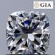 Діамант 0,5 карат кушон D/VVS2 сертифікат GIA