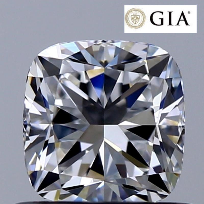 Діамант 0,5 карат кушон D/VVS2 сертифікат GIA