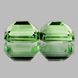 Празиоліт кварц октагон 11х9 мм Зелений аметист ціна за шт