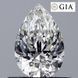 Діамант 0,5 карат груша G/VVS2 сертифікат GIA