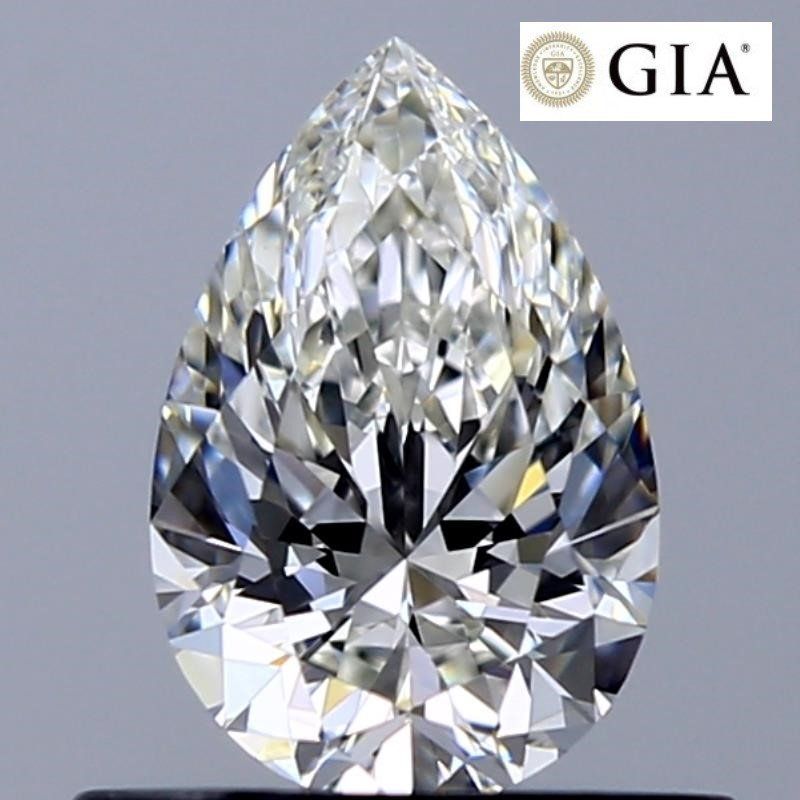 Діамант 0,5 карат груша G/VVS2 сертифікат GIA