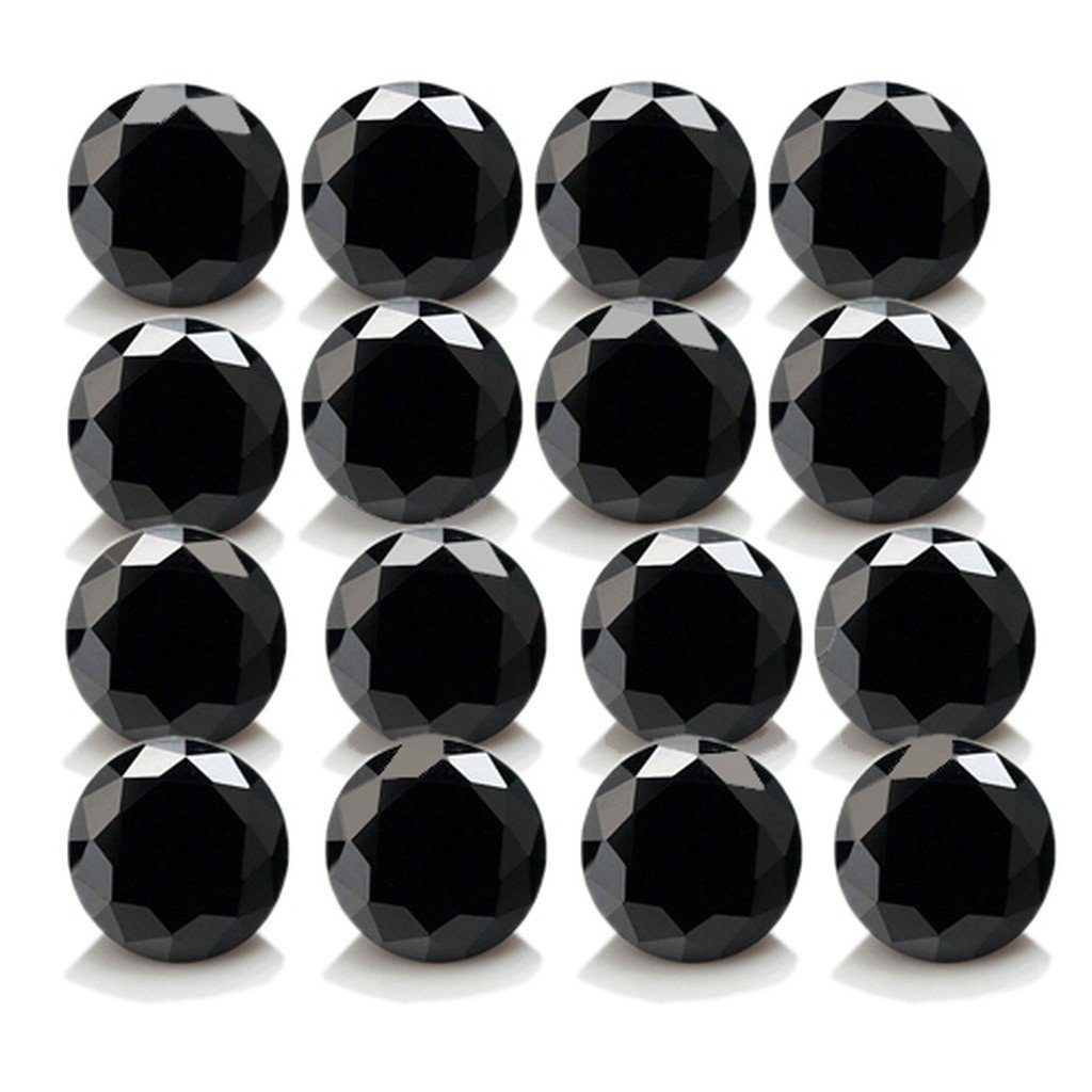 Шпинель черная круг 2,4 мм цена за шт