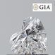 Діамант 0,5 карат Е/VVS1 серце GIA сертифікат