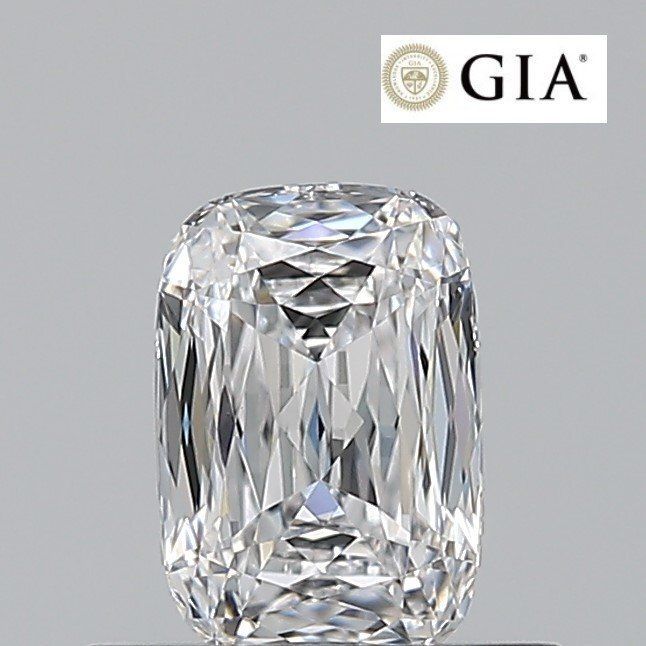 Діамант 0,52 карат кушон D/VS1 сертифікат GIA