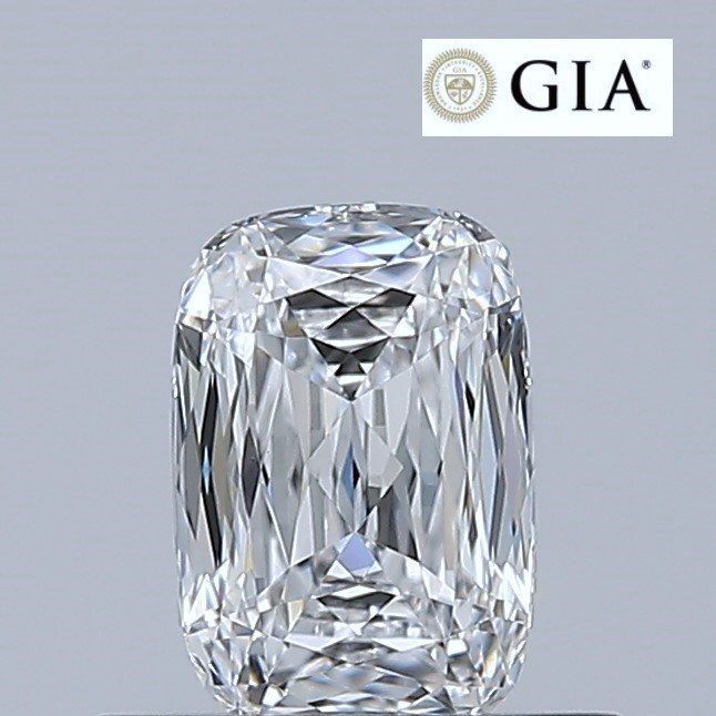 Діамант 0,52 карат кушон D/VS1 сертифікат GIA